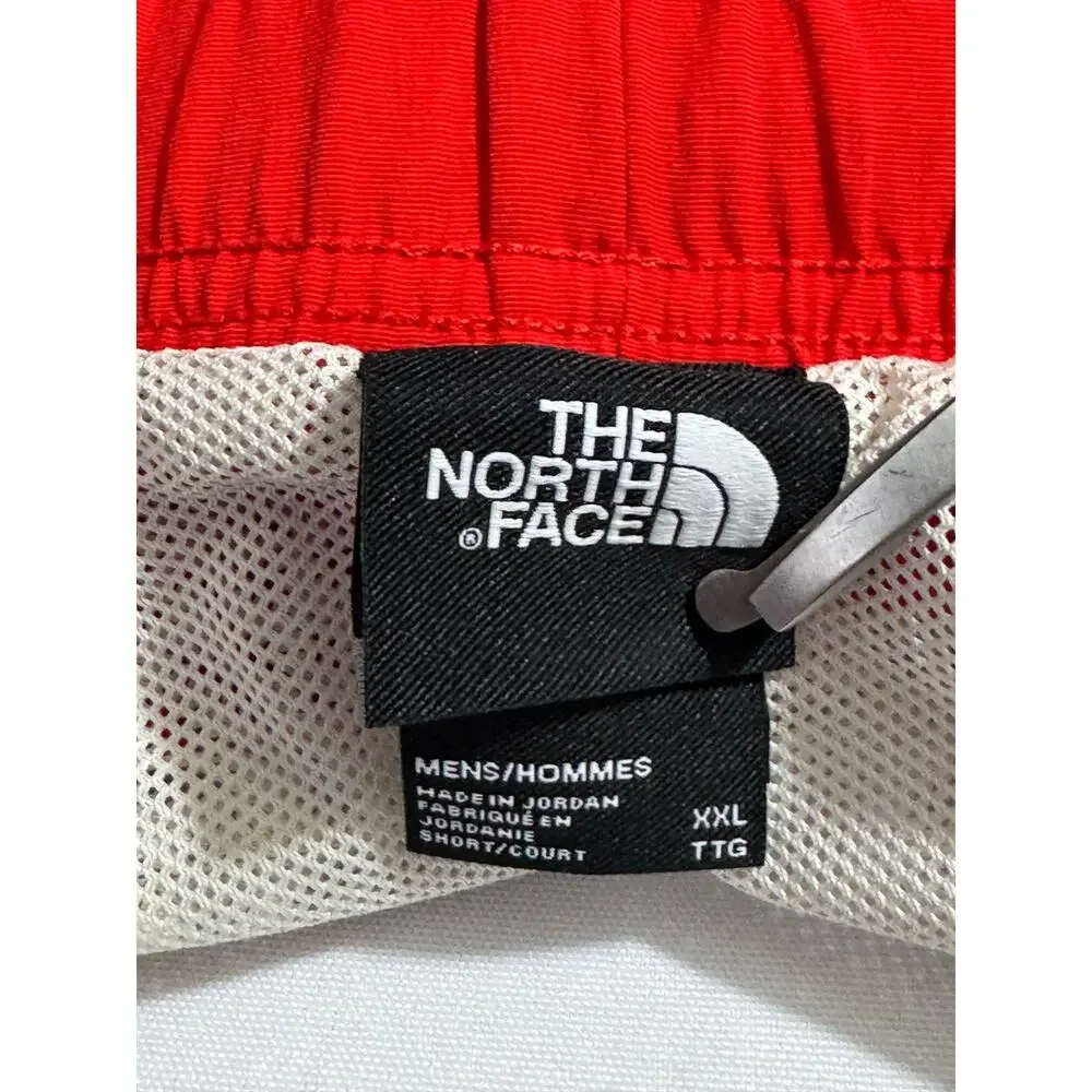 The North Face Red & White Shorts with Belt - Men's Size XXL (5